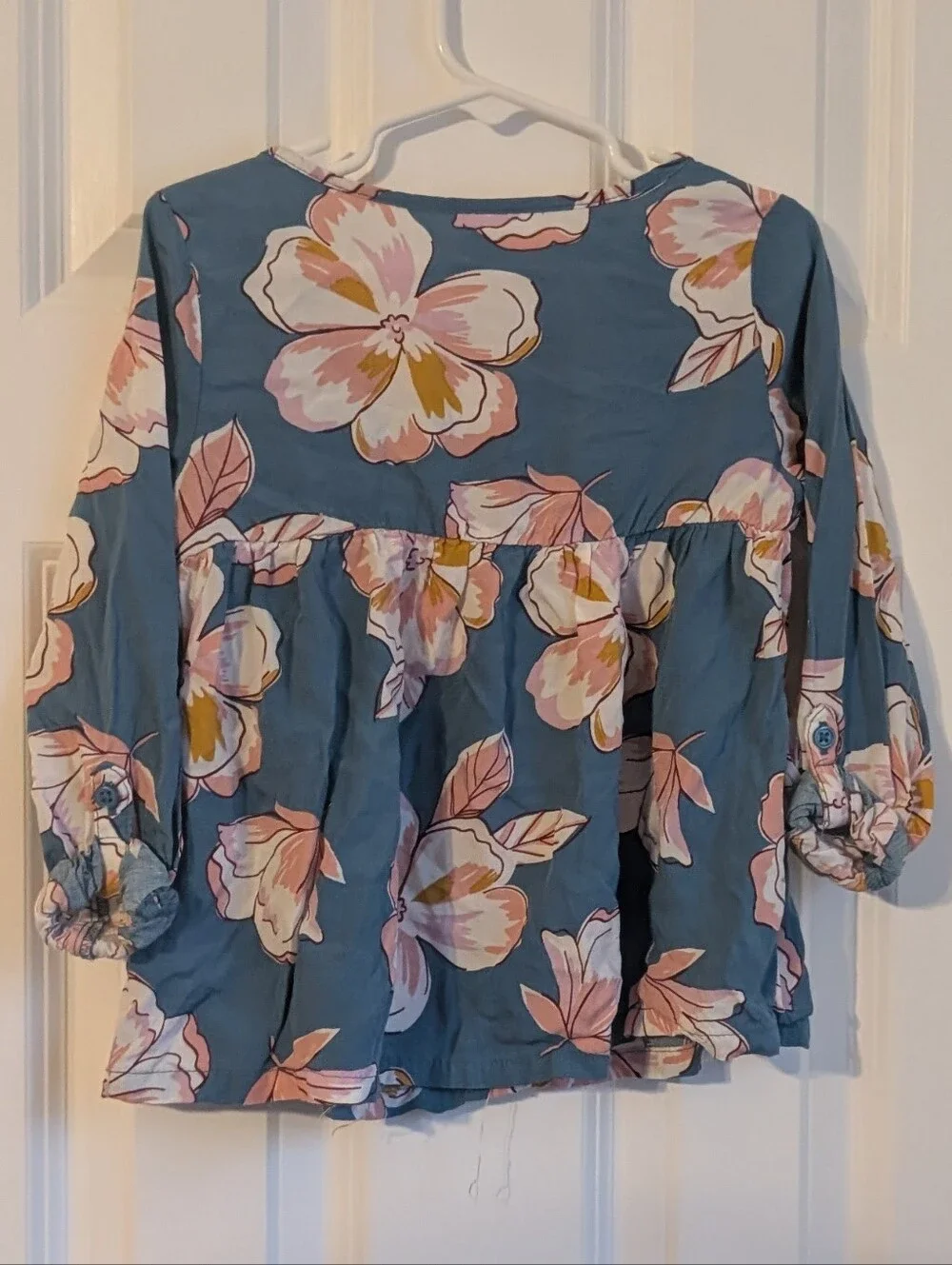 Carter's Girls Floral Blouse Size 5T